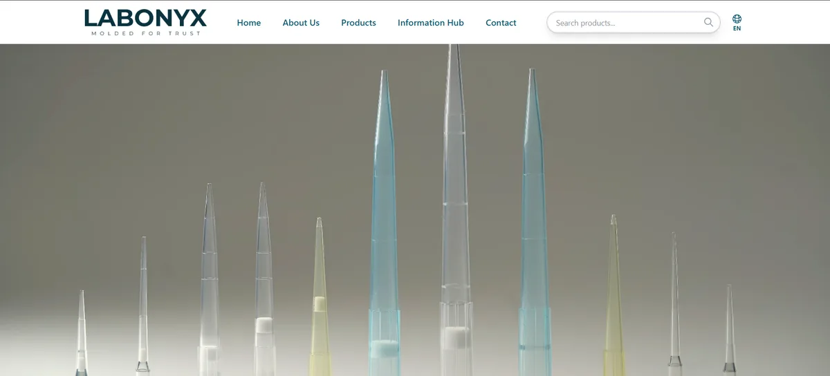 Labonyx Product Catalog Website
