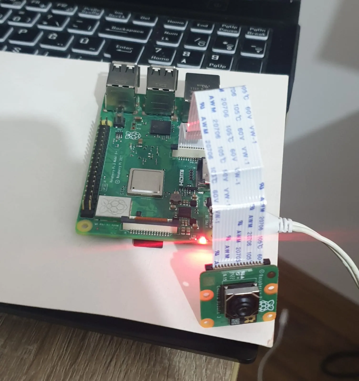 Raspberry Pi with Camera Module 3